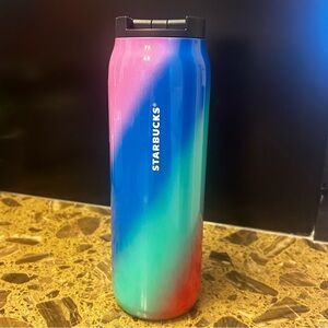 Starbucks Rainbow Coffee Tumbler NO LONGER SOLD IN STORE